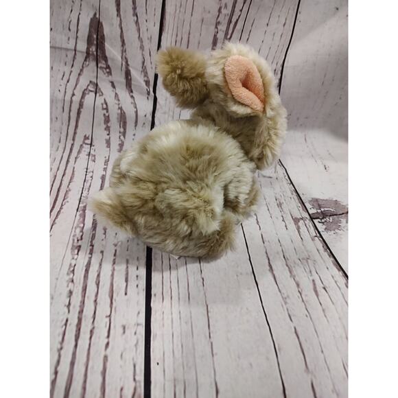 Bunny Rabbit Fuzzy Brown Plush Inter American stuffed Animal Realistic Easter - Picture 4 of 7